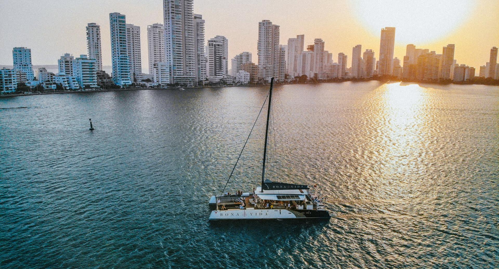 Excursiones en catamarán en Cartagena de Indias, Colombia